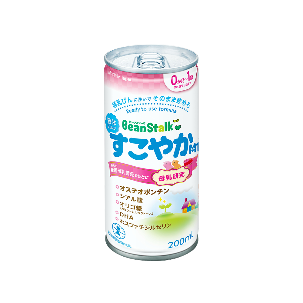 ビーンスタークすこやか（大缶、スティック100ml、50ml）