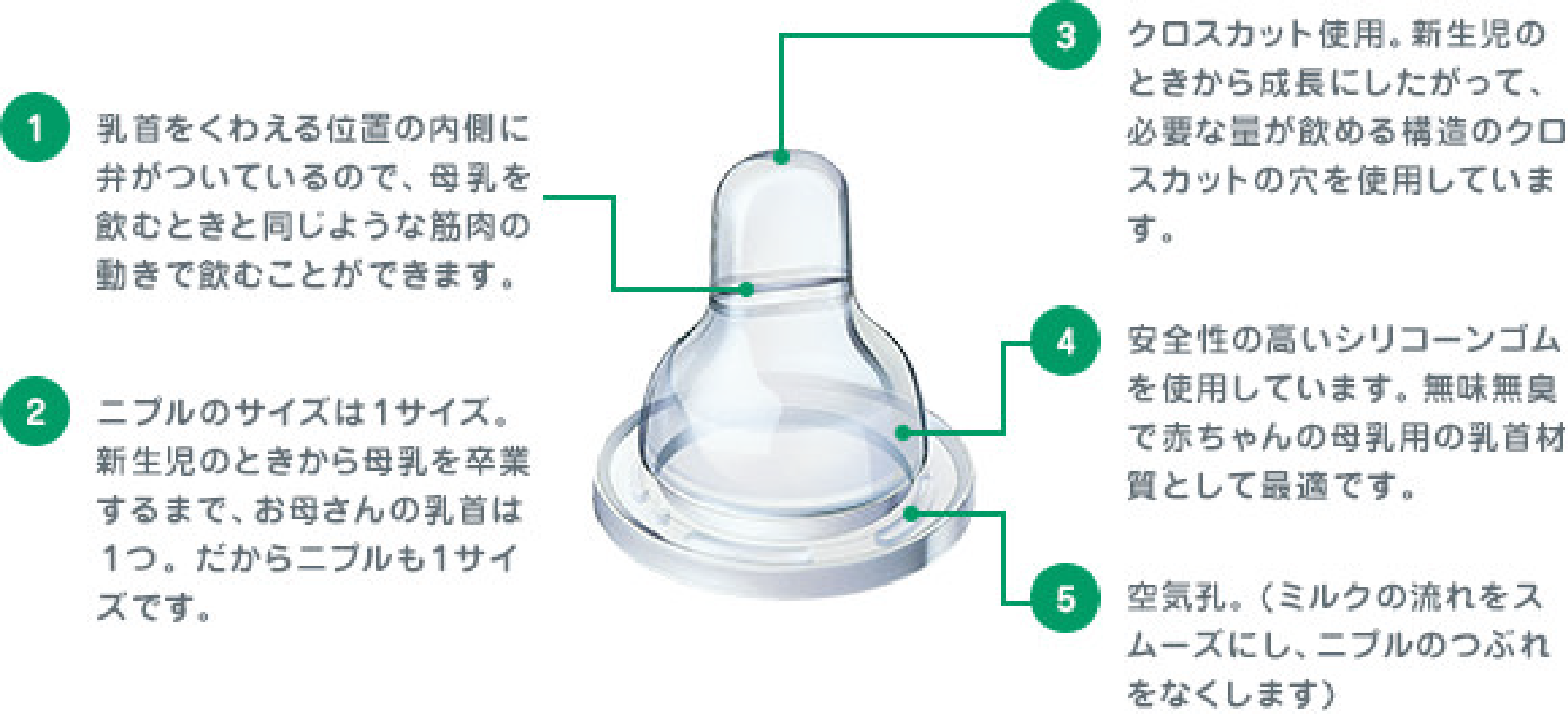 ビーンスターク 哺乳瓶 ニプル乳首つき 150ml - ベビー用食器